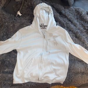 Free city light gray hoodie